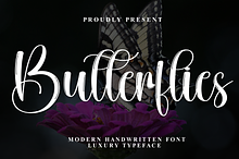 Butterflyies | Script Font