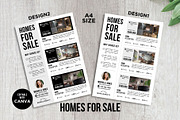 Homes for Sale Flyers Canva Template, a Flyer Template by CreativeVinesStore (Thumbnail 6 of 8)