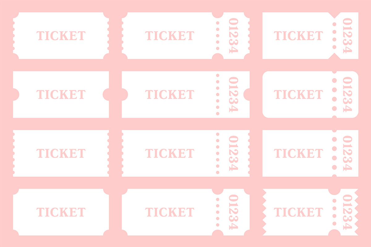 Tickets template, a Graphic by Volyk (Photo 1 of 2)