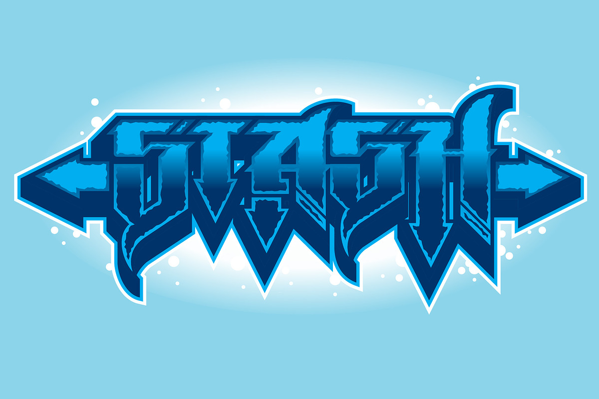 Graffiti Fonts | MildStyle, a Font by Graffiti Fonts® (Photo 3 of 4)