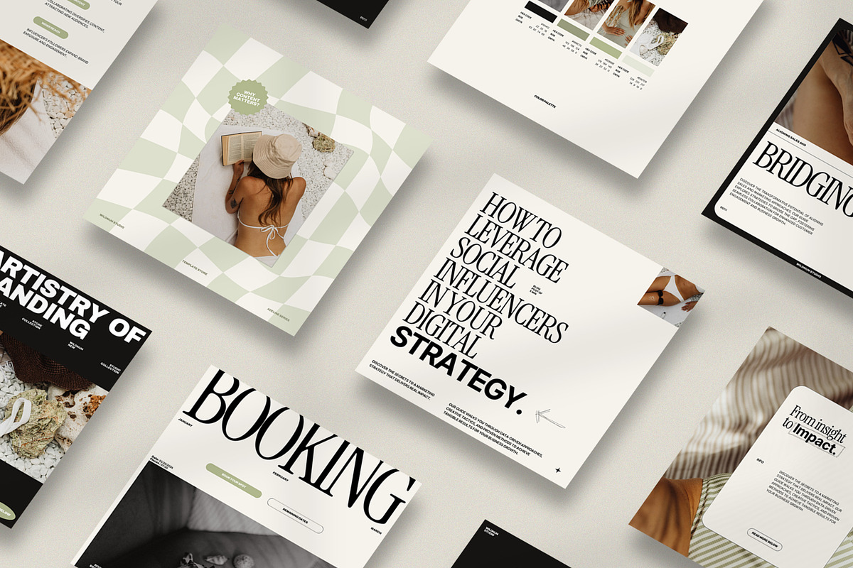ADE / Social Media Kit (I), a Social Media Template by Wildnun Studio (Photo 2 of 23)
