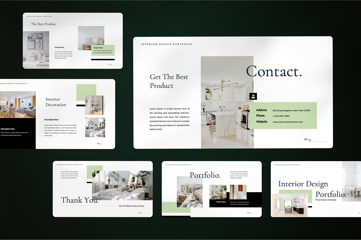 Interior Design Portfolio Keynote, a Presentation Template by SquidPixey (Photo 6 of 7)