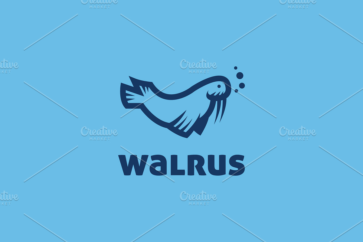 Walrus Logo, a Branding & Logo Template by ashenterprise (Photo 1 of 2)