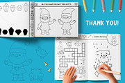 Dwarf coloring games and activities, an Education Illustration by Lexi Claus (Thumbnail 16 of 16)