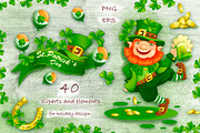 St.Patrick 's Day.  Sublimations, an Illustration by Maycat_store (Thumbnail 1 of 9)