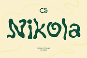 CS Nikola – Etchy Font, a Sans Serif Font by Craft Supply Co. (Thumbnail 1 of 8)