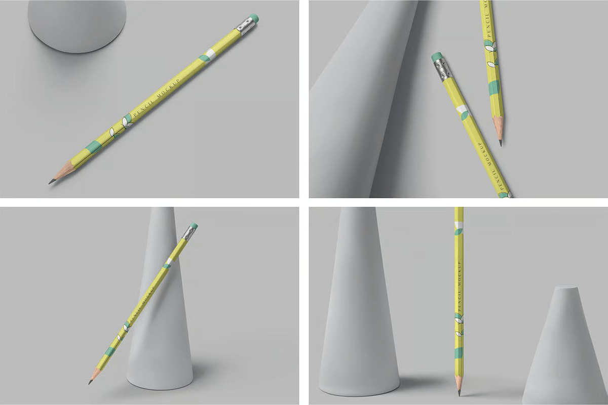 Pencil Mockups, a Pens & Pencil Mockup by megostudi0 (Photo 1 of 6)