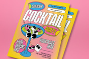 Summer Cocktail Party Flyer, a Flyer Template by graphicook (Thumbnail 2 of 3)