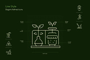 Bio Icons Art Set, an Outline Icon by Prosymbols (Thumbnail 3 of 8)