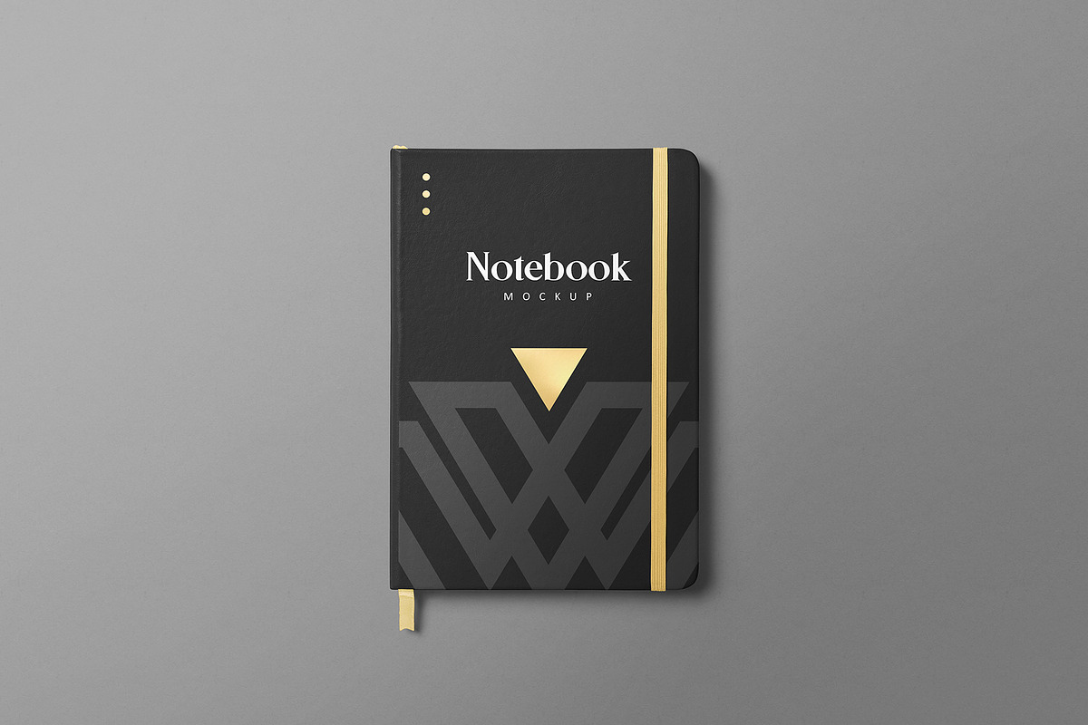 Notebook Mockup, a Product Mockup by PixelVoyager (Photo 3 of 6)