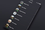 Social App UI, an App Template by ALEX BENDER UI STORE (Thumbnail 5 of 5)