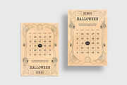 Halloween Bingo Card Template, a Card Template by BrandPacks (Thumbnail 5 of 7)