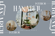 Hanabell, a Serif Font by Kenrichi (Thumbnail 6 of 12)