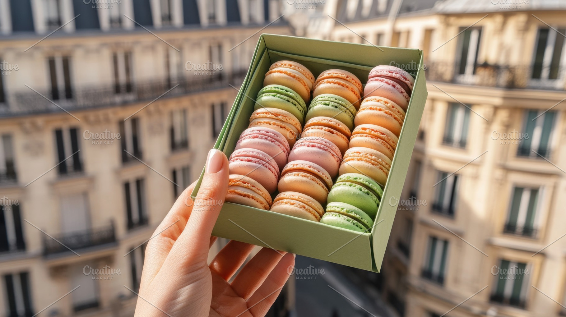 Macarons in Paris, a Photo by Beautiful things