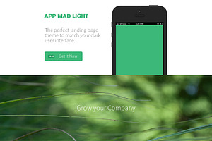 App Mad Light Product PSD