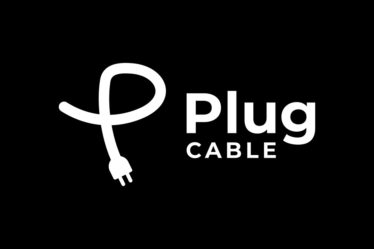 Letter P Plug Cable Logo, a Branding & Logo Template by ika trisiana