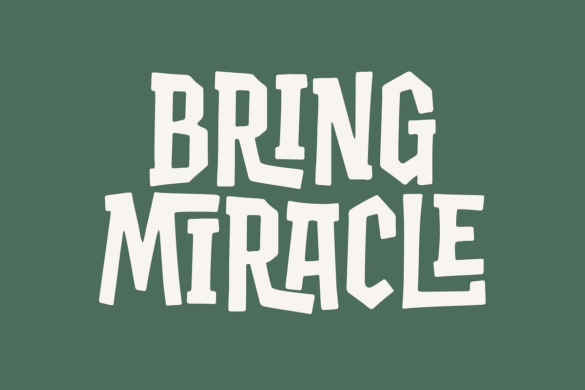 Riot Block a Block Display Font, a Slab Serif Font by Blankids Studio (Photo 7 of 10)