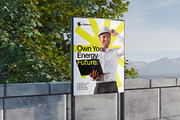 Vertical Outdoor Poster Mockup, an Advertising Mockup by SLAB! Design (Thumbnail 5 of 7)