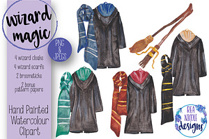 Wizard Magic Cloaks And Scarves