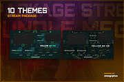 STREAM PACKAGE MEGA BUNDLE V2, a Social Media Template by Creathift (Thumbnail 9 of 19)
