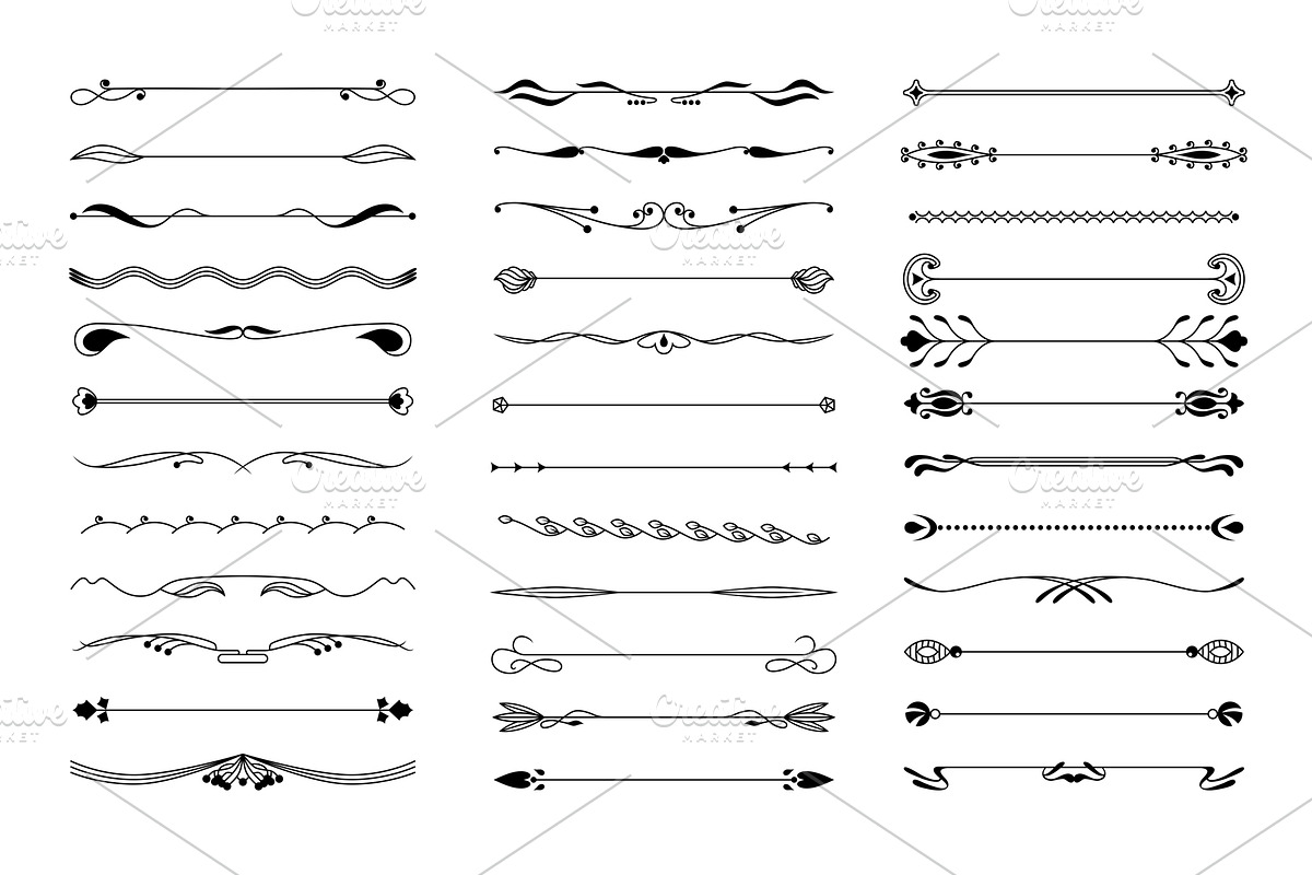 150 decorative elements., a Decorative Illustration by TaPilipa (Photo 5 of 5)