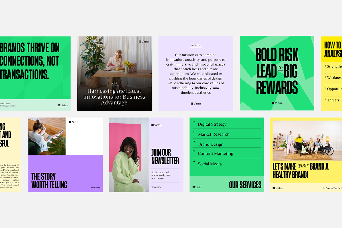 Virtru - Business Social Media Kit, a Social Media Template by Studio Provo (Photo 4 of 8)