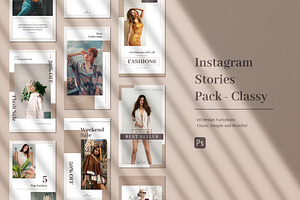 Instagram Stories Pack - Classy