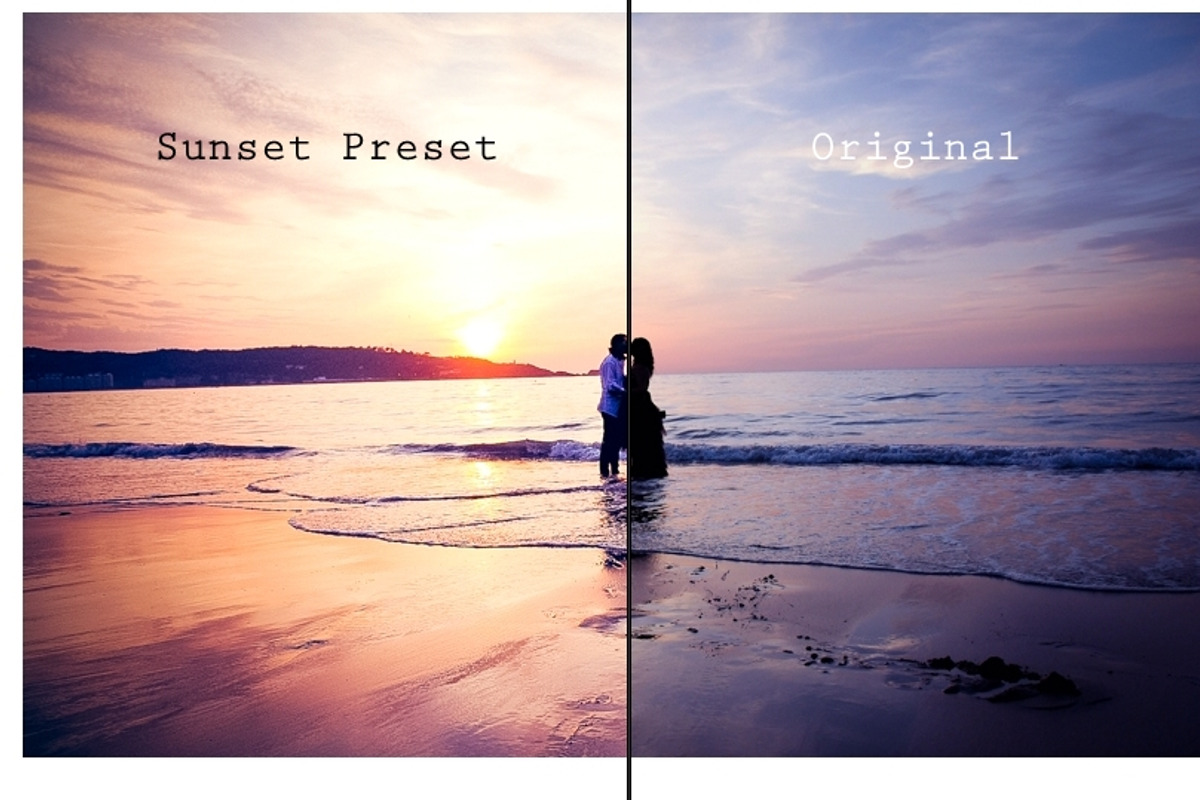Pack 20 LR Presets Sunset Light, an Action Add-On by Presets Light Shop (Photo 2 of 4)