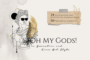 Oh My Gods! 24 Illustrations of Gods