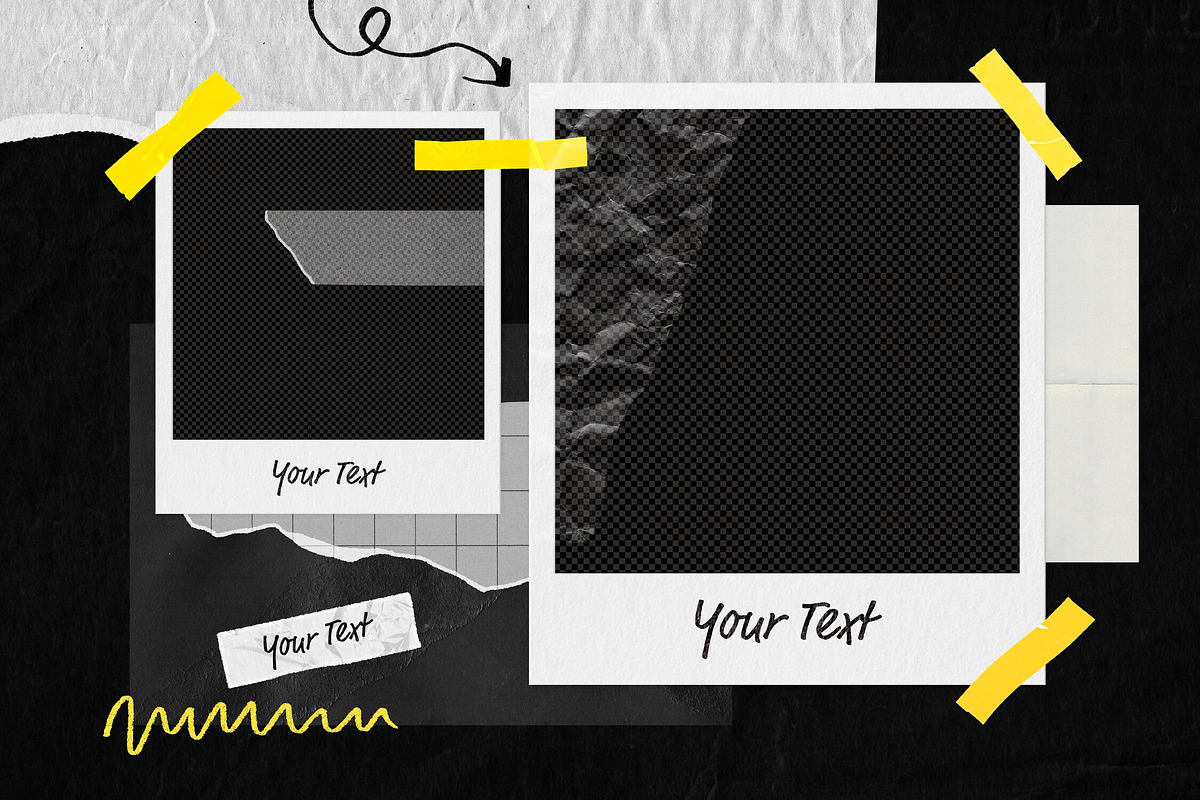 Paper Photo Collage Effect, a Layer Style Add-On by Design Squad