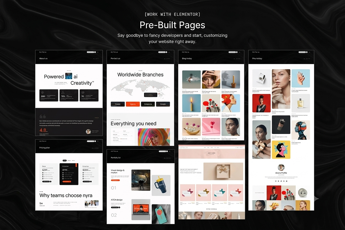 Nira Creative Agency WordPress Theme, a WordPress Template by ThemesRain (Photo 2 of 3)