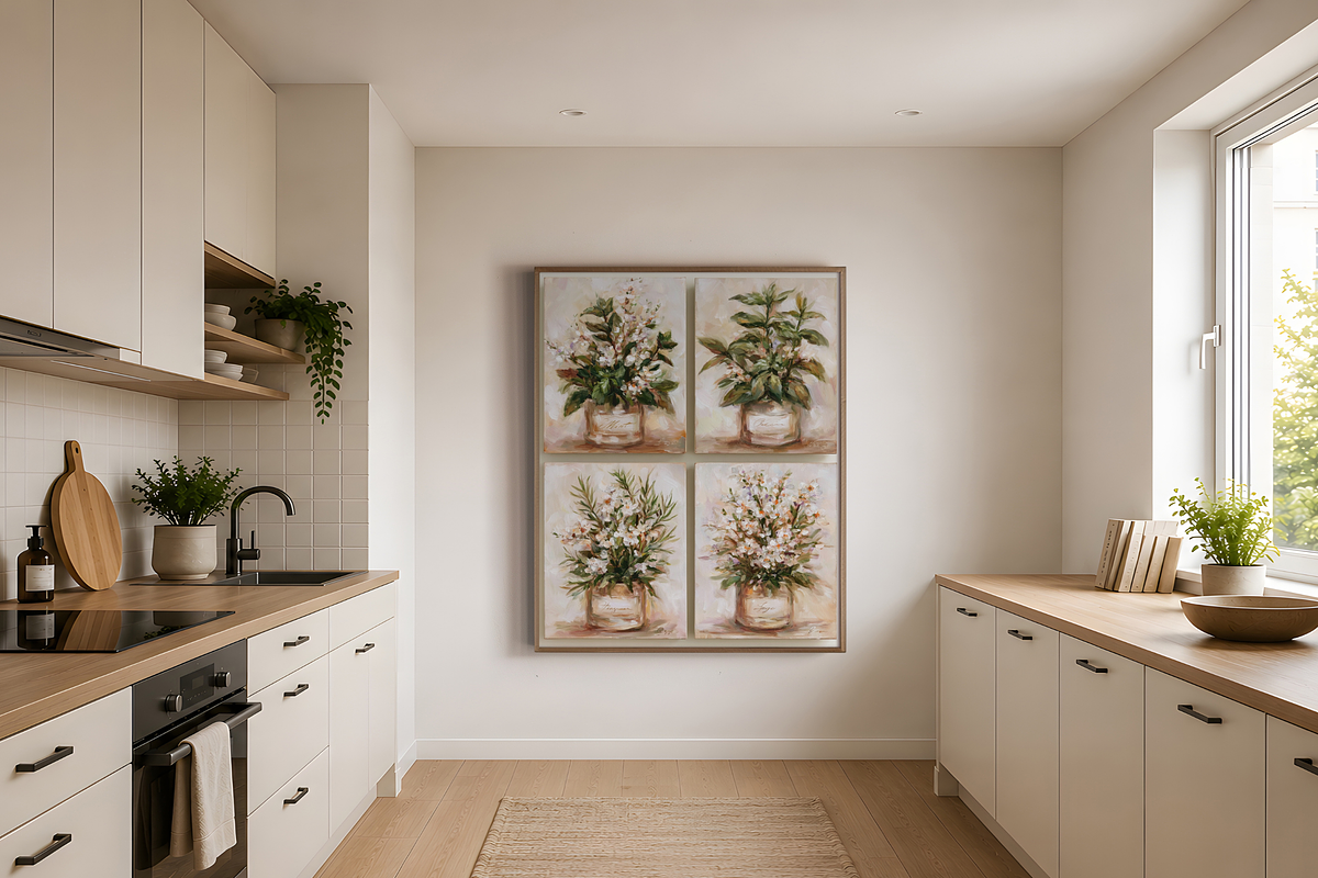 Farmhouse & Flavor Kitchen Wall Art, a Decorative Illustration by PrintablesByFranklyn (Photo 8 of 9)