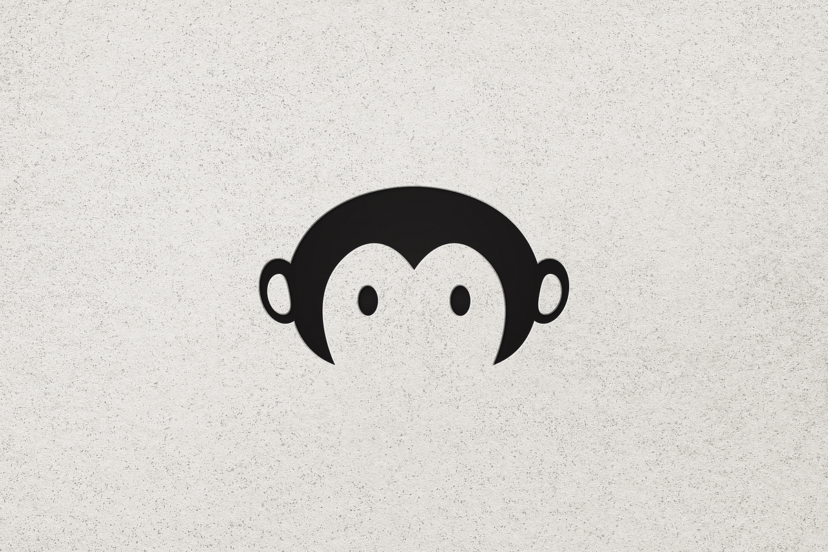 Modern Minimalist Monkey Logo, a Branding & Logo Template by Luxury Logos (Photo 4 of 4)