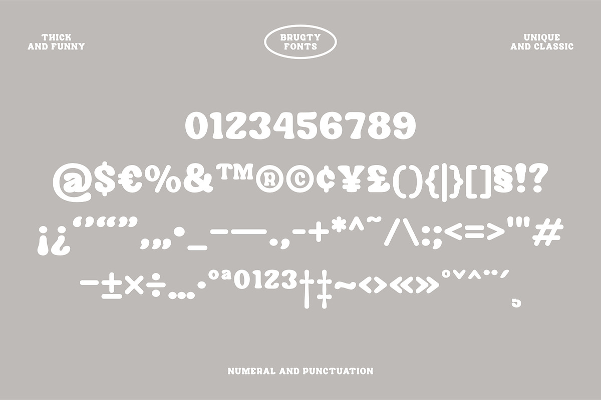 Brugty - Thick Display Fonts, a Serif Font by Prioritype Co (Photo 10 of 15)