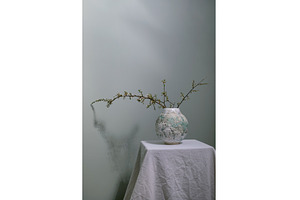 Blooming Branches in Vintage Ceramic, an Arts & Entertainment Photo by Natasha Breen