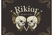 Rikiar Gothic Font