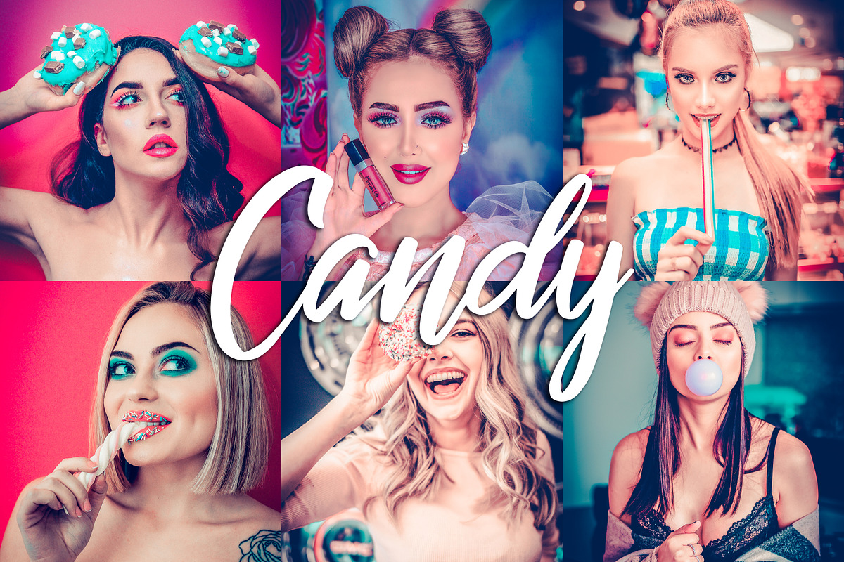 10 Lightroom Presets - Candy