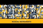 Music and sound seamless patterns, a Decorative Illustration by Buch&Bee (Thumbnail 3 of 3)