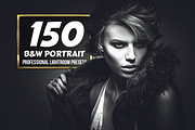 B&W Portrait - 150 Lightroom Presets, an Action Add-On by LUXDesignStudios (Thumbnail 1 of 10)