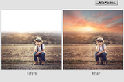Sunset Sky Photo Overlays preview 2