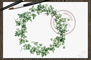 Ivy Watercolor Illustration, a Decorative Illustration by DioFlow (Thumbnail 2 of 5)