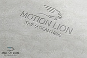 Motion Lion Logo, a Branding & Logo Template by Emdaduljs (Thumbnail 1 of 3)