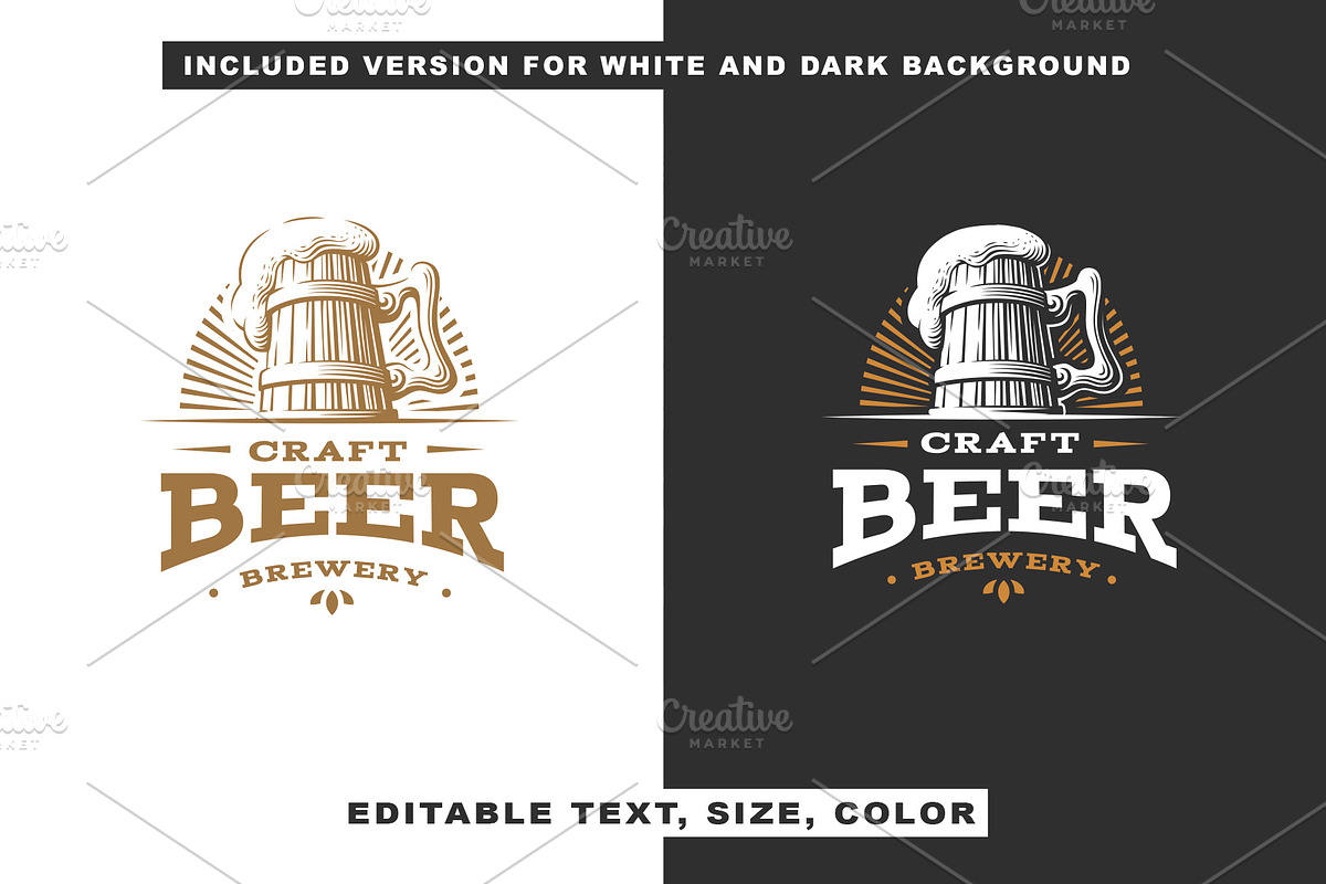 Beer logo, a Branding & Logo Template by SODESIGN (Photo 2 of 2)