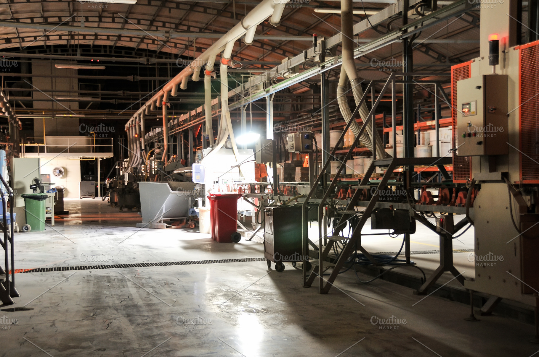 Industrial Production Line in Modern Factory, an Industrial Photo by Davizro's Market