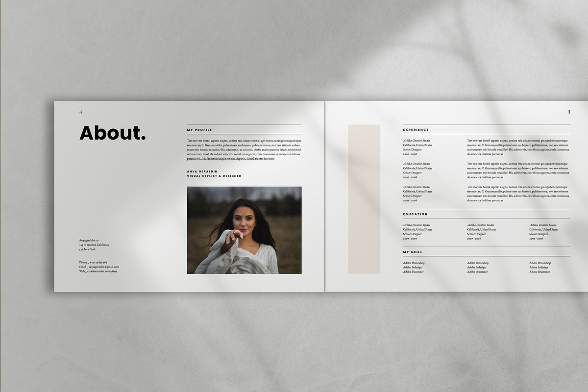 Graphic Design Portfolio, a Brochure Template by Occy Design (Photo 4 of 12)