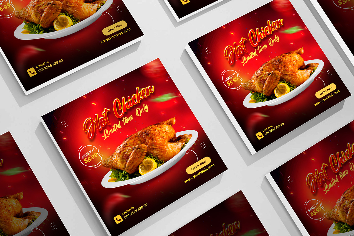 Special food social media banner, a Social Media Template by mdmijanur0187 (Photo 2 of 3)
