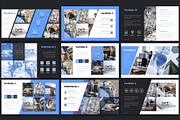 Financial Company Presentation PPT, a Presentation Template by MotoCMS (Thumbnail 1 of 2)