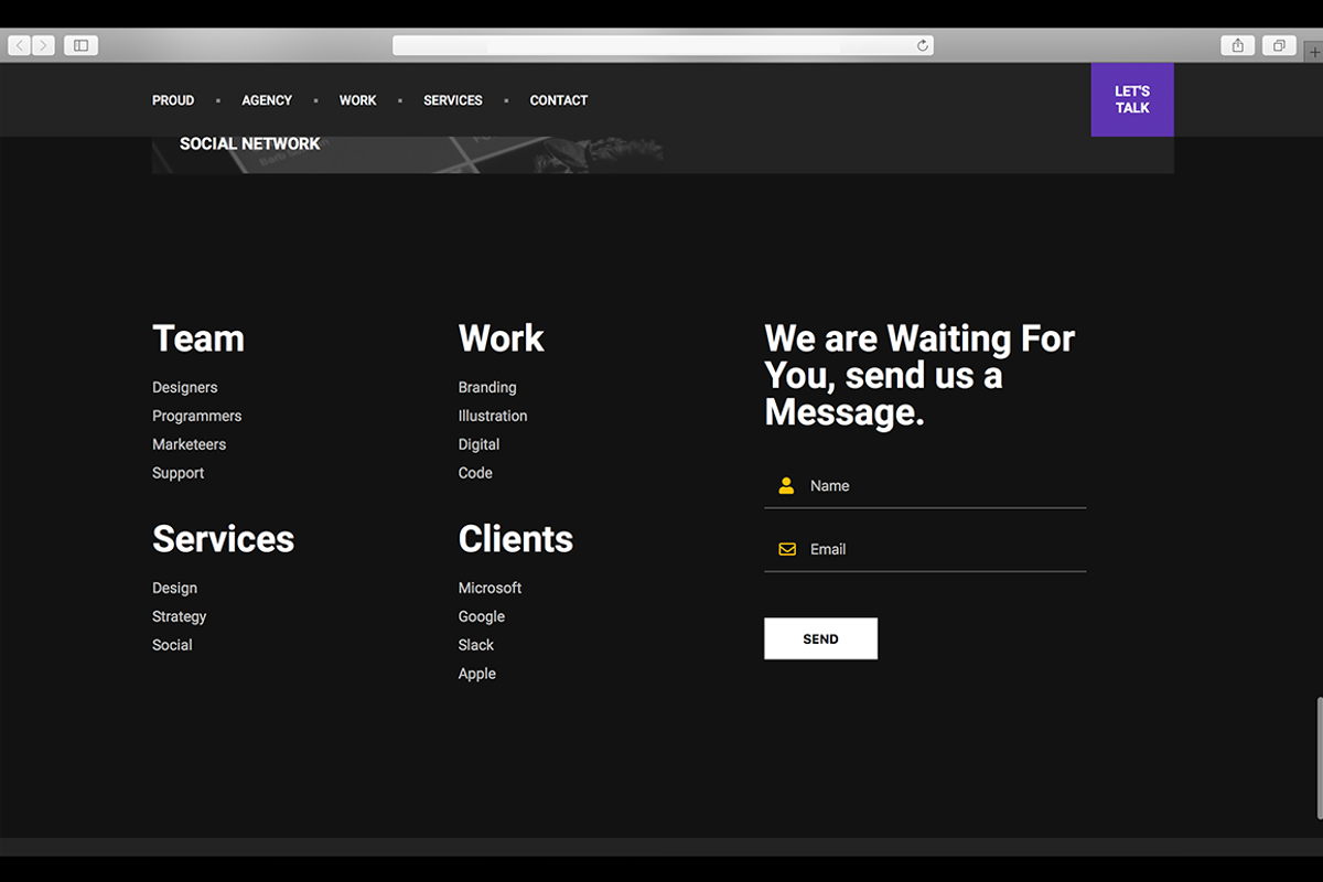 Proud - Creative Agencies, a HTML Template by Storytics (Photo 6 of 7)