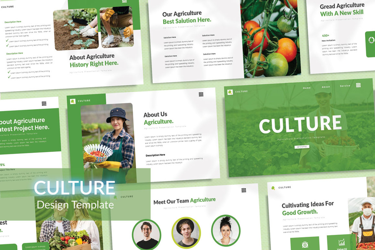 Culture Keynote & Google Slide, a Presentation Template by yanindesign (Photo 1 of 5)