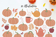 Pumpkin Season |vector illustrations, an Illustration by Wander Designs (Thumbnail 6 of 8)
